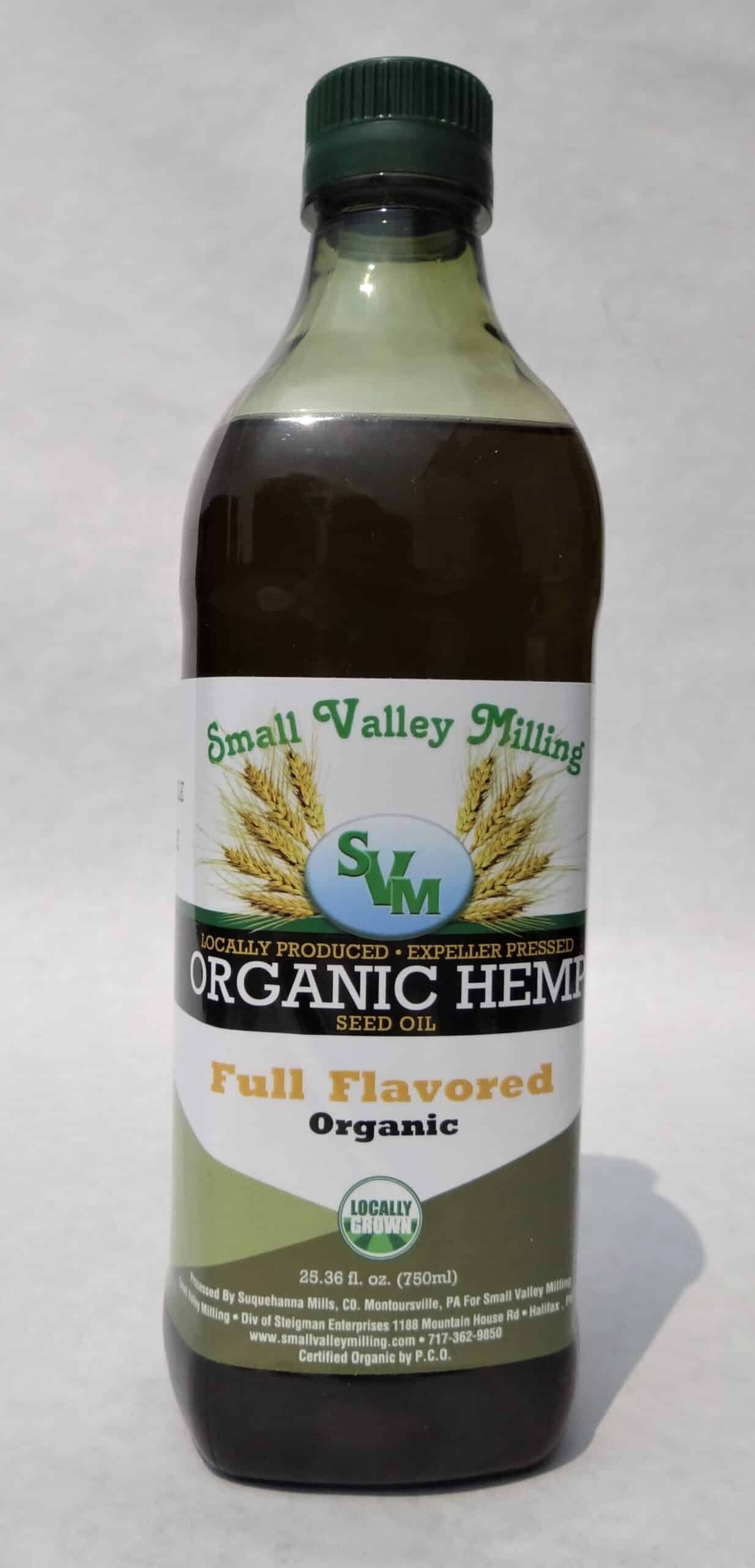 Organic Hemp Seed Oil – Small Valley Milling